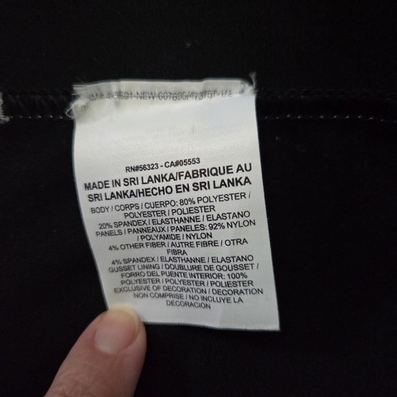 Nike Black and Gray Pro Leggings - Picture 5 of 10